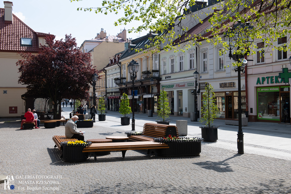 Przebudowana ul. Kościuszki (2020 r.)